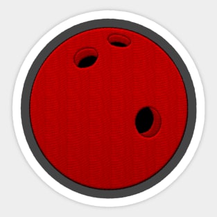 Bowling Ball Sticker